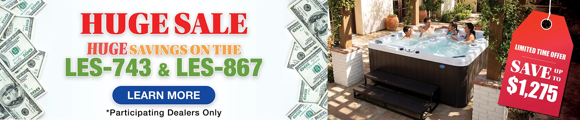 Calspas hot tub being used in a family setting - Missoula